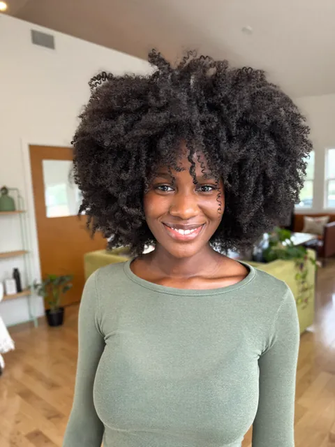 Defined natural curls